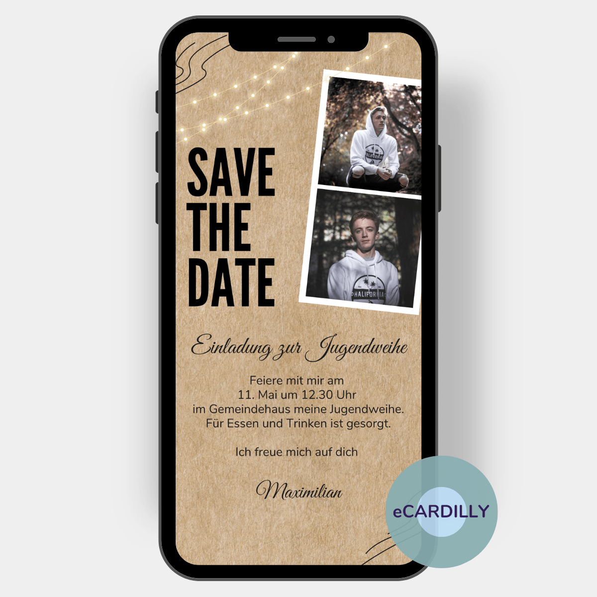 Save The Date Jugendweihe