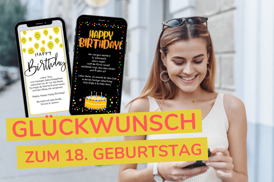 Papier ist von gestern: Warum digitale Glückwünsche zum 18. Geburtstag genau das richtige sind