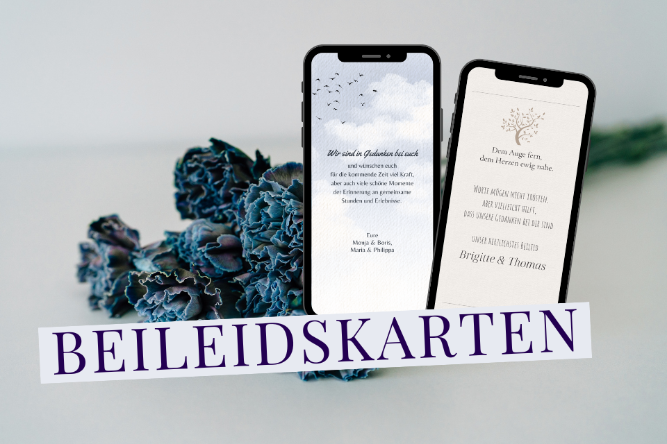 Kann man eine Beileidsbekundung über WhatsApp versenden?