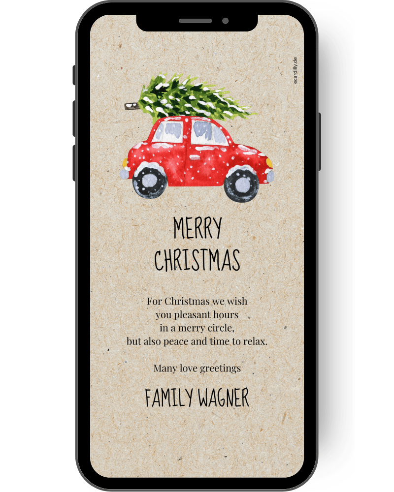 advent - merry christmas - kraft paper - red - seasonal - snow - saying - fir tree - christmas - christmas greetings - christmas card - christmas mail - winter - twigs en