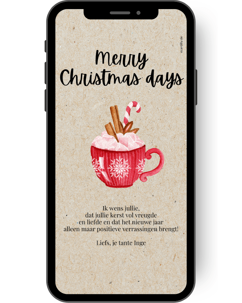 advent - vrolijk kerstfeest - cacao - glühwein - kraftpapier - rood - seizoensgebonden - sneeuwvlok - gezegde - bekers - kerst - kerstgroeten - kerstkaart - kerstpost nl