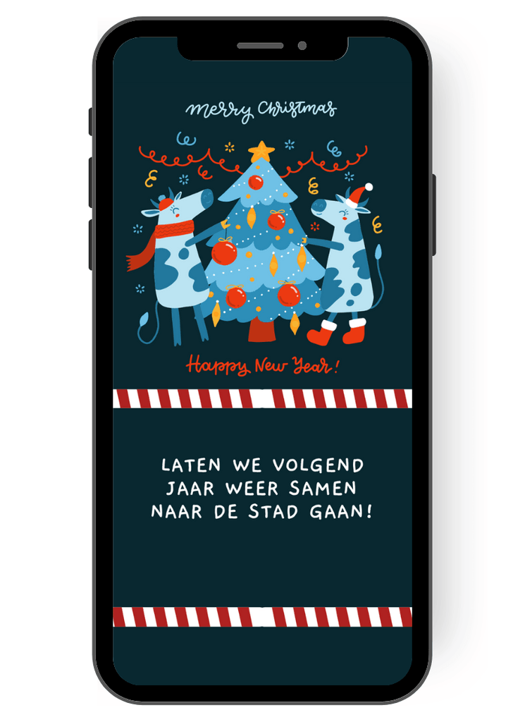 blauw - kleurrijk - vrolijk kerstfeest - grappig - seizoensgebonden - kerstmis - kerstwensen - kerstkaart - kerstpost nl