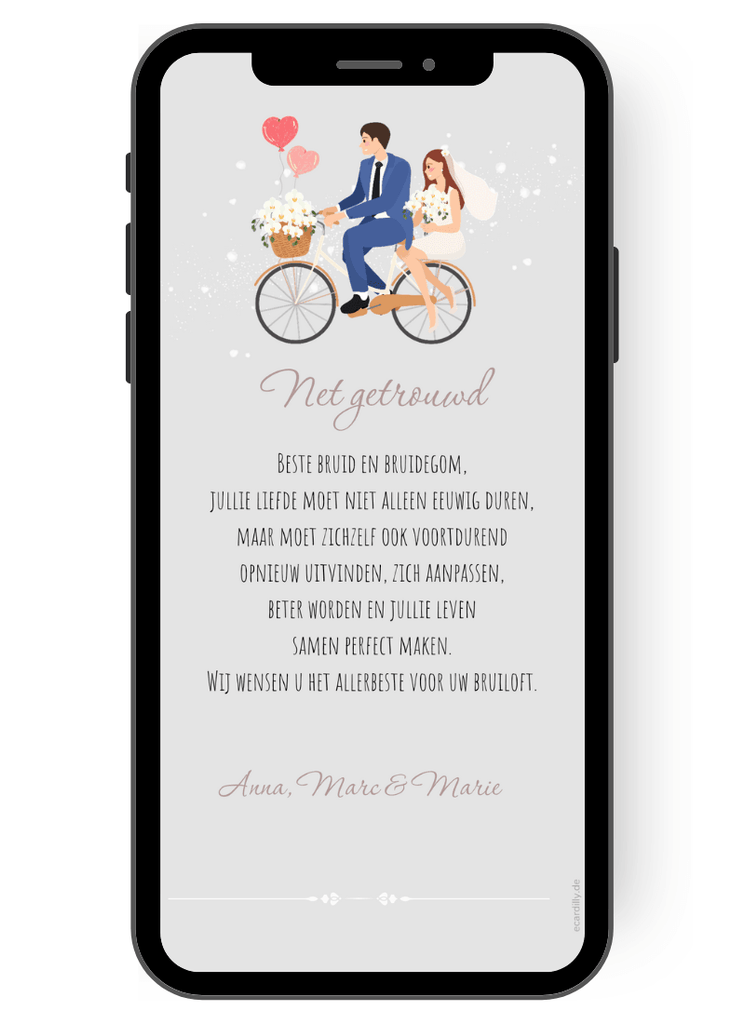 bruiloft-kaart-net-getrouwd-alle-goede-wensen-wedding-kaart-wedding-alle-goede-wensen-digitaal-whatsapp nl