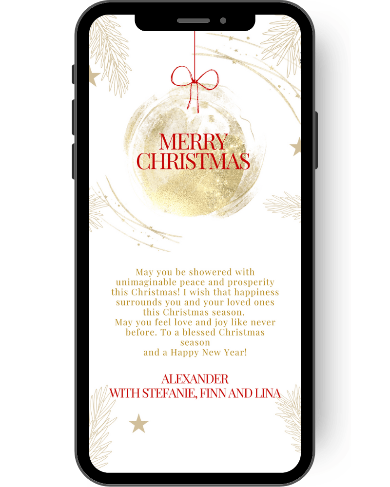 business - company party - merry christmas - gold - red - christmas - christmas party - christmas greetings - christmas card - christmas ball - christmas mail en