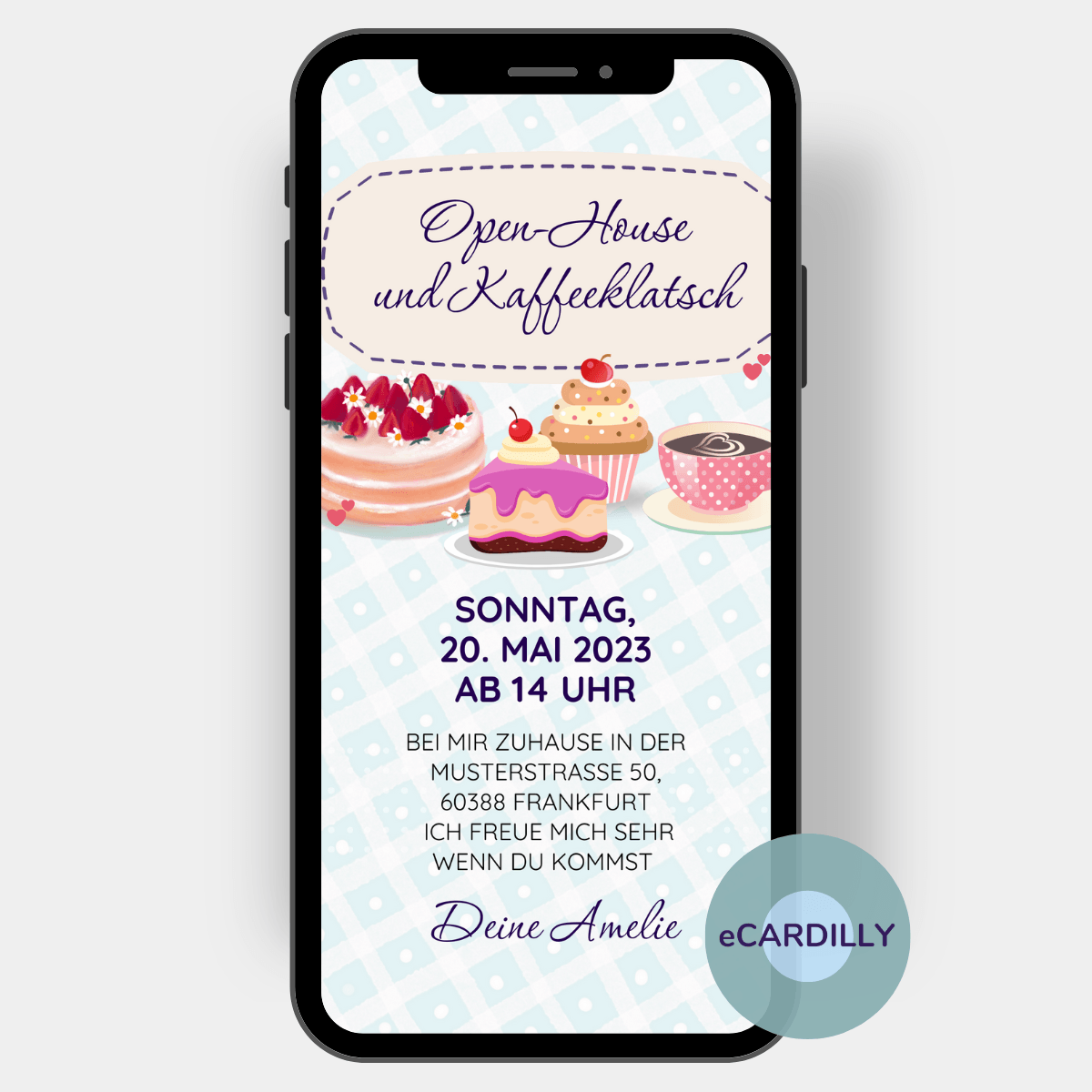 Einladung Kaffee Und Kuchen Whatsapp