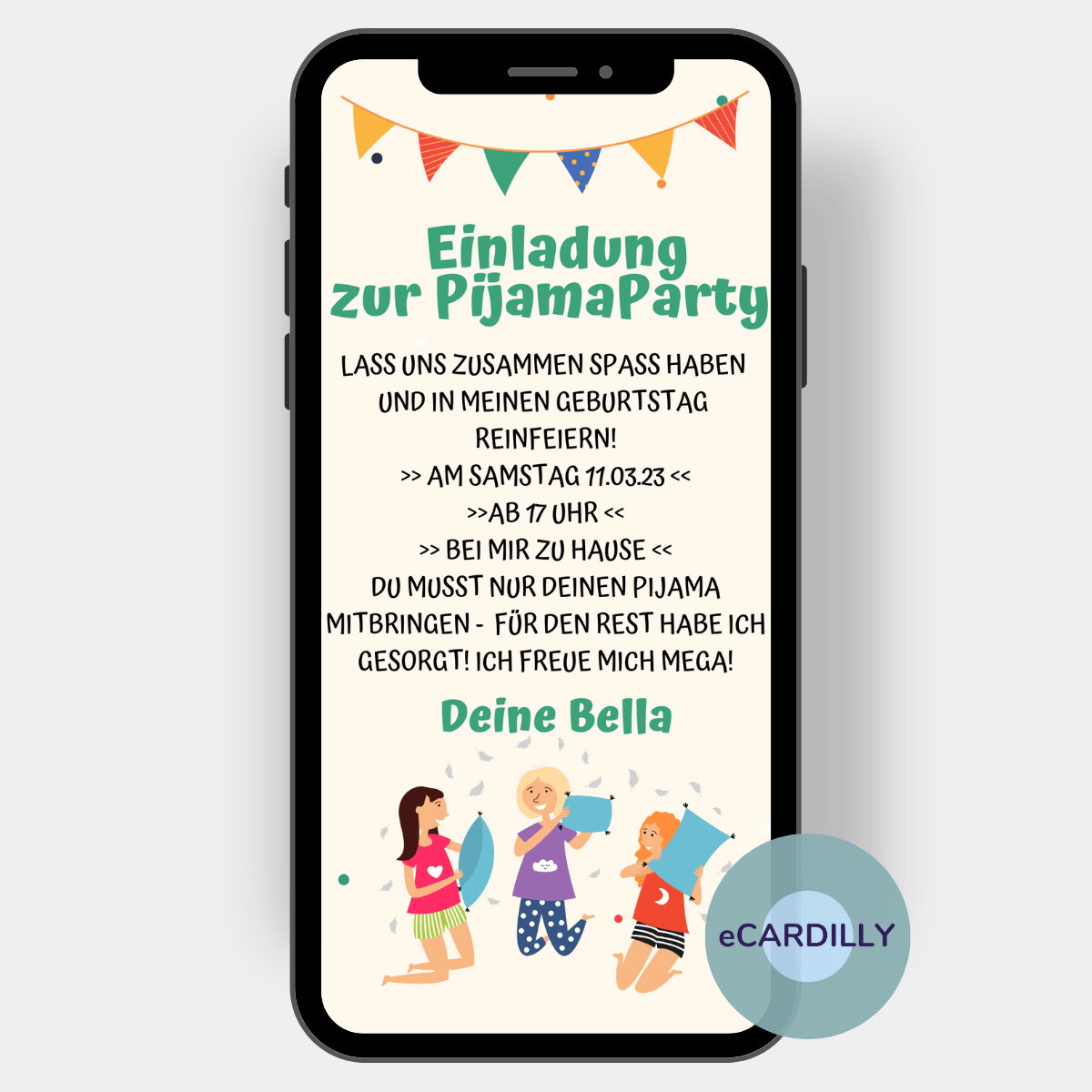 Einladung zum Kindergeburtstag