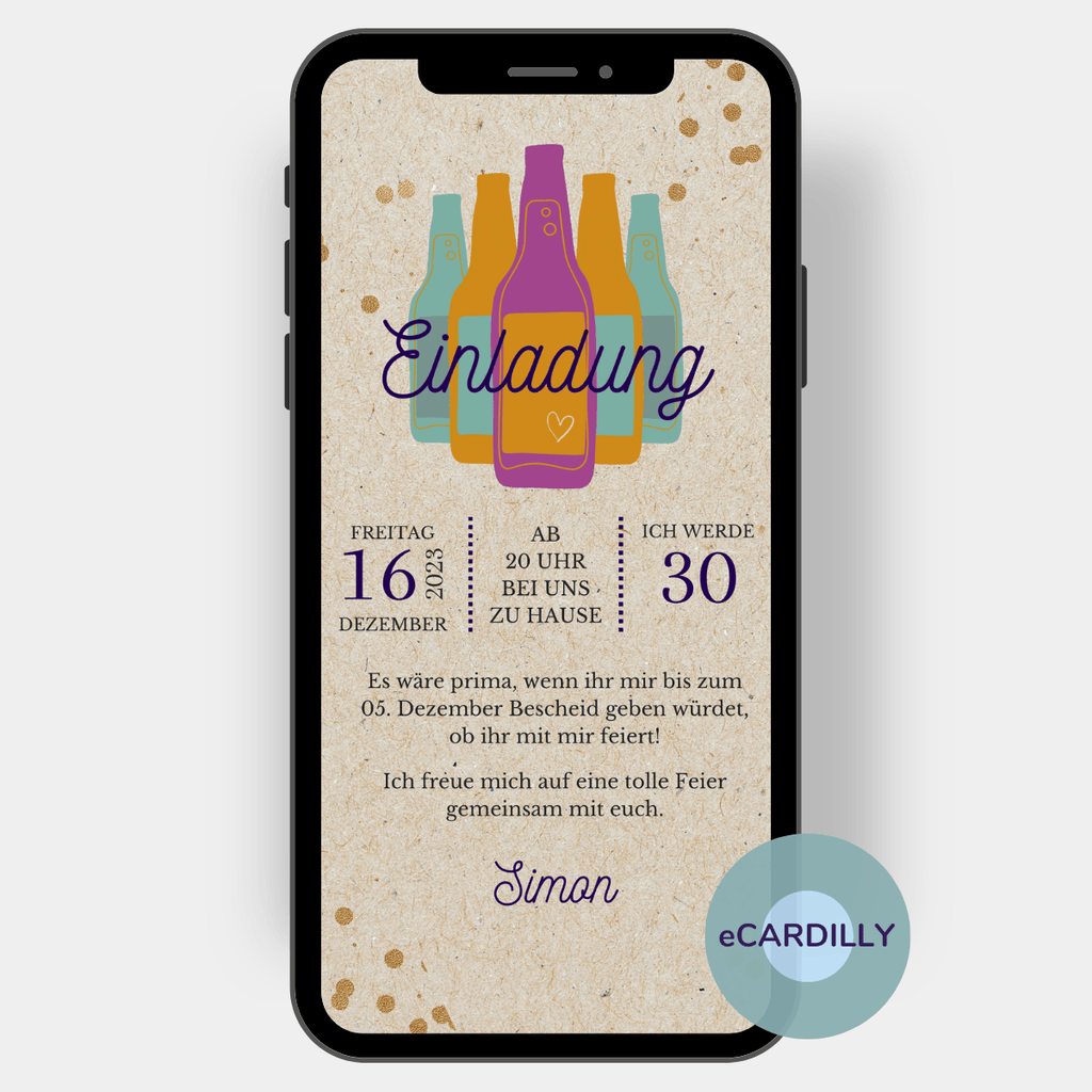 Einladung Zum 50 Geburtstag Per Whatsapp Einladung zum 50. Geburtstag per WhatsApp versenden – Seite 3 – eCARDILLY